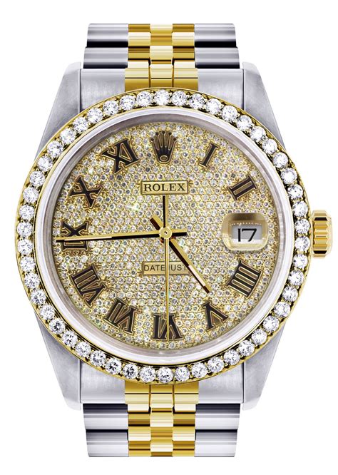 gold womens rolex watch with diamonds|rolex full diamond watch price.